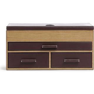 Windrose Wood Smykkeskrin mørkebrun