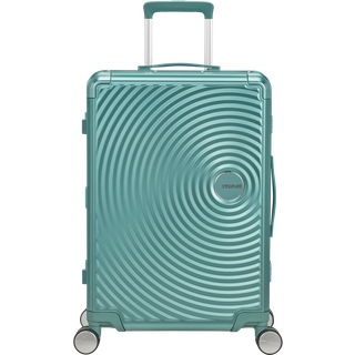 American Tourister Kuffert Soundbox Alu 68 Cm - Blå