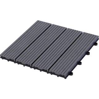Plus terrasseflise 30x22x30mm komposit skifergrå
