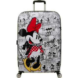American Tourister Wavebreaker Disney Kuffert med 4 hjul hvid