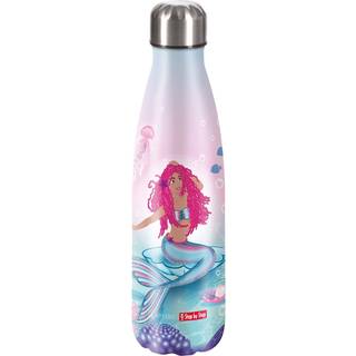 Step by Step Isolierte Edelstahl Trinkflasche Mermaid