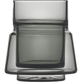 Small Dobbeltvægget glas fra Jacob Jensen - Black farve - Glas