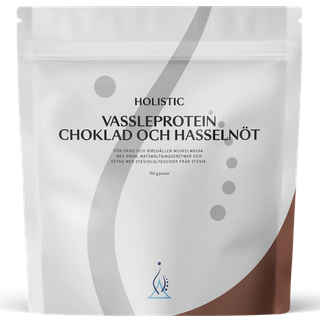 Holistic Valleprotein, Chokolade & Hasselnød, 750 g