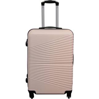 Kuffert tilbud - Hardcase - Str. Medium - Nordic nude - Smart rejsekuffert