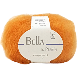 Bella Mohair - By Permin Farve 241 Gul/Orange