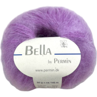 Bella Permin garn - Mohairgarn med uldgarn & polyamid - fv 883281 Violet