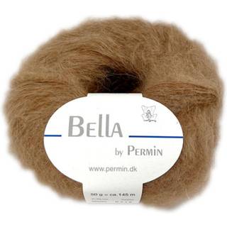Bella Permin garn - Mohairgarn med uldgarn & polyamid - fv 883280 Camel