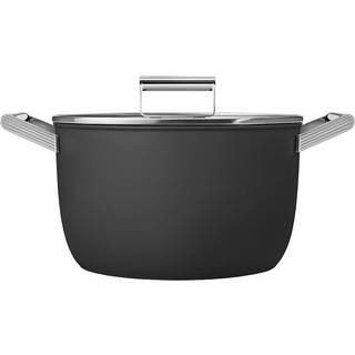 Smeg Kasserolle 26 Cm - Gryder Aluminium Sort - CKFC2611BLM