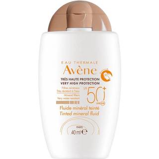Avène Sun Mineral Fluid Tinted Solcreme SPF 50+ 40 ml - 40 ml