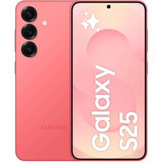 Samsung Galaxy S25 5G Dual SIM 512GB 12GB RAM Rød