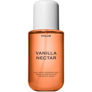 PHLUR Vanilla Nectar Body Mist - Hr & Kropsduft Mist - Pisket Vanilje Body Spray med Papaya Nektar Ferskenblomst Kokos Orkid Abrikos & Honningf