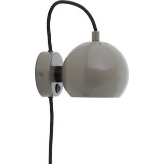 Ball Magnet - Væglampe - Warm Grey Glossy - Frandsen