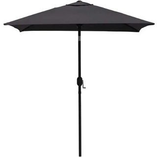 Hoffmann Aluminiums Parasol 2x2 m. Grå