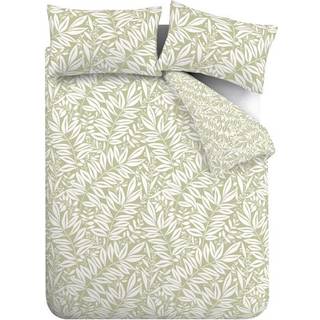Catherine Lansfield Catherine Lansfield Green Sorrel Leaf Floral Reversible Duvet Cover Set