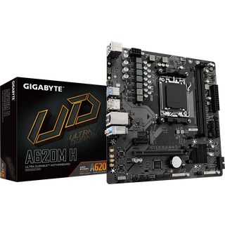 GIGABYTE A620M H Bundkort - AMD A620 - AMD AM5 socket - DDR5 RAM - Micro-ATX