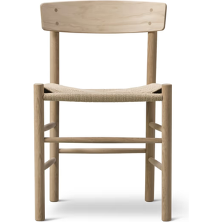 Fredericia Furniture J39 stol Lys olieret eg-flettet natur
