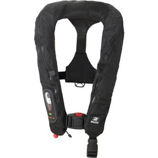 Oppustelig redningsvest Baltic Legend 165N, automatisk, sort + kulsyrepatron 33 gram, 40 - 120 kg