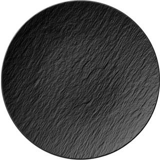 Villeroy & Boch Manufacture Rock Universal Talleken 25 Cm - Middagstallerkner Porcelæn Sort - 10-4239-2630