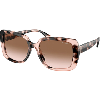 Ralph Lauren Kvinde RA5298U 605813 Solbriller Acetat Rosa Brun Firkantet Normal Skygge