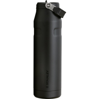Stanley IceFlow™ Flip Straw Bottle vandflaske i rustfrit stål med sugerør Black 2.0 1060 ml - 1060 ml