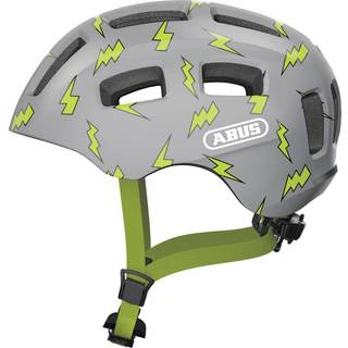 ABUS Kid's Youn-I 2.0 Cykelhjelm Børn størrelse 52-57 cm - M farve grå/grøn
