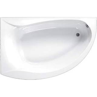 Strømberg Omega hjørnekar 1700x1000 mm - Ryglæn i venstre side