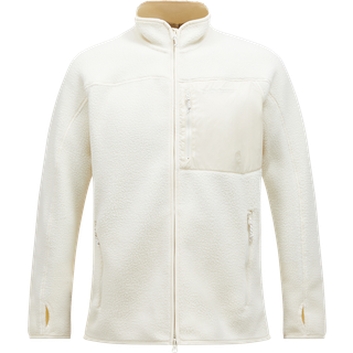 Pile Zip Jacket M Vintage White (L)