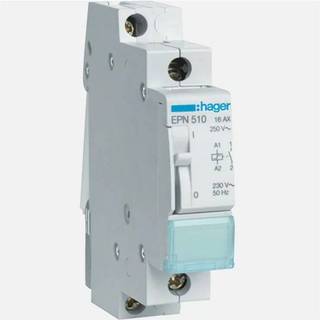 Hager Kiprelæ 16A 250V 1sl sp 230V