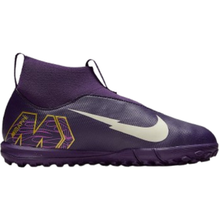 Nike Jr. Mercurial Superfly 10 Academy "Kylian Mbappé" high top-fodboldsko til grus til større børn - lilla
