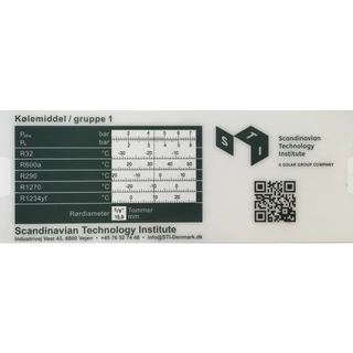 Solar Kølemiddel Stok R32