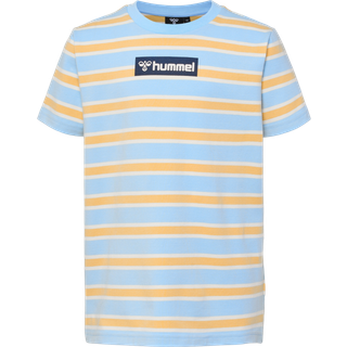 Hummel Drenge Hmljump Stribe T-Shirt Blå