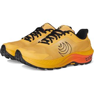 Topo Athletic MTN Racer 4 Str. 44 - Løbesko til trail i Mango/Sort med optimal støtte