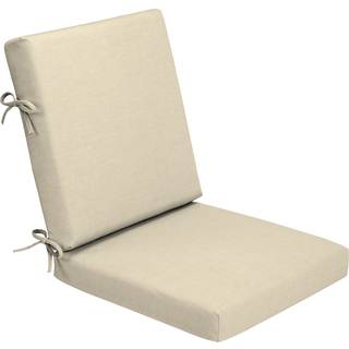 Arden Foam Udend?rs Spisestuestolspude 20 x 20 Lavet med ProFoam Regnt?t Fade Resistant Tan Leala