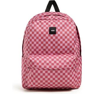 Vans - Old Skool Check Backpack, Pink, Size: One size - Pink - One size