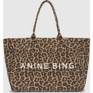Anine Bing Leo Canvas Tote