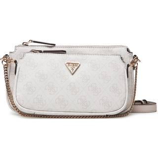 Guess Noelle 4G Logo Skuldertaske hvid