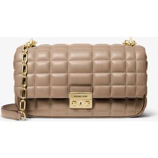 MK Tribeca Large Quilted Leather Shoulder Bag - Natural - Michael Kors - ONE SIZE