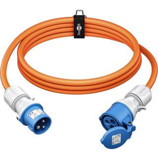 CEE forlængerkabel 2,5 mm² - IP44, 16A, 5m