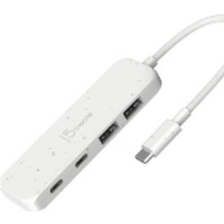 J5 Create Eco-friendly Usb-c To 4-port Type-c/a Gen 2 Hub Usb 3.2 Gen 1 (3.1 Gen 1) Type-c Usb 3.2 Gen 2 (3.1 Gen 2) Type-a, Usb 3.2 Gen 2 (3.1 Gen 2) Type-c