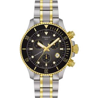 Tissot T120.217.22.061.00 Taucher-Armbanduhr Seastar 1000 Chronograph Bicolor