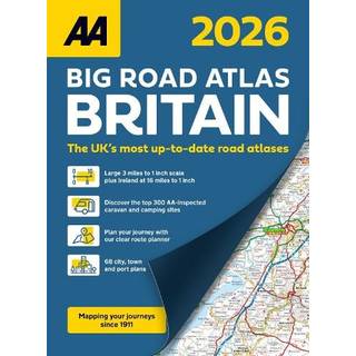 AA Big Road Atlas Britain 2026