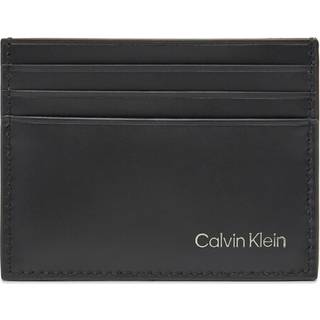 Leather RFID Cardholder - Black - One Size