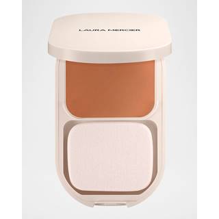 Laura-Mercier Facial-make-up PowderReal Flawless Feather Matte Powder Foundation 4W Crème Brûlée 7,6 g () - 7,6 g