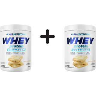 Allnutrition - Whey Protein Collagen Hvid Chokolade 500g