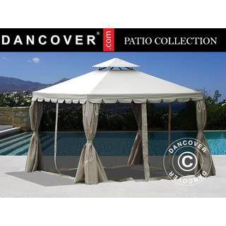 Pavillon /Havepavillon Osiris 4x4m, Sand