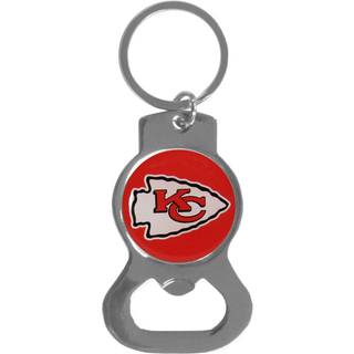 NFL Siskiyou Sports Fan Shop Kansas City Chiefs Bottle Opener Key Chain One Size Team Color