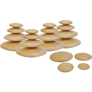 Sansesten af træ - Natur, 20 stk