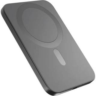 Epico 10W UltraPack EM31 3000 mAh Slim Alu Mag+ Power Bank - m. USB-C - MagSafe Kompatibel - Grå