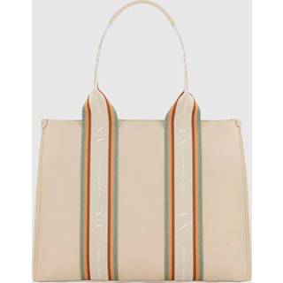 Armani Exchange Maggie L Shopper taske elfenben