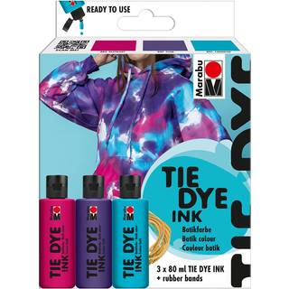 Tie dye ink set 3x80ml, trend